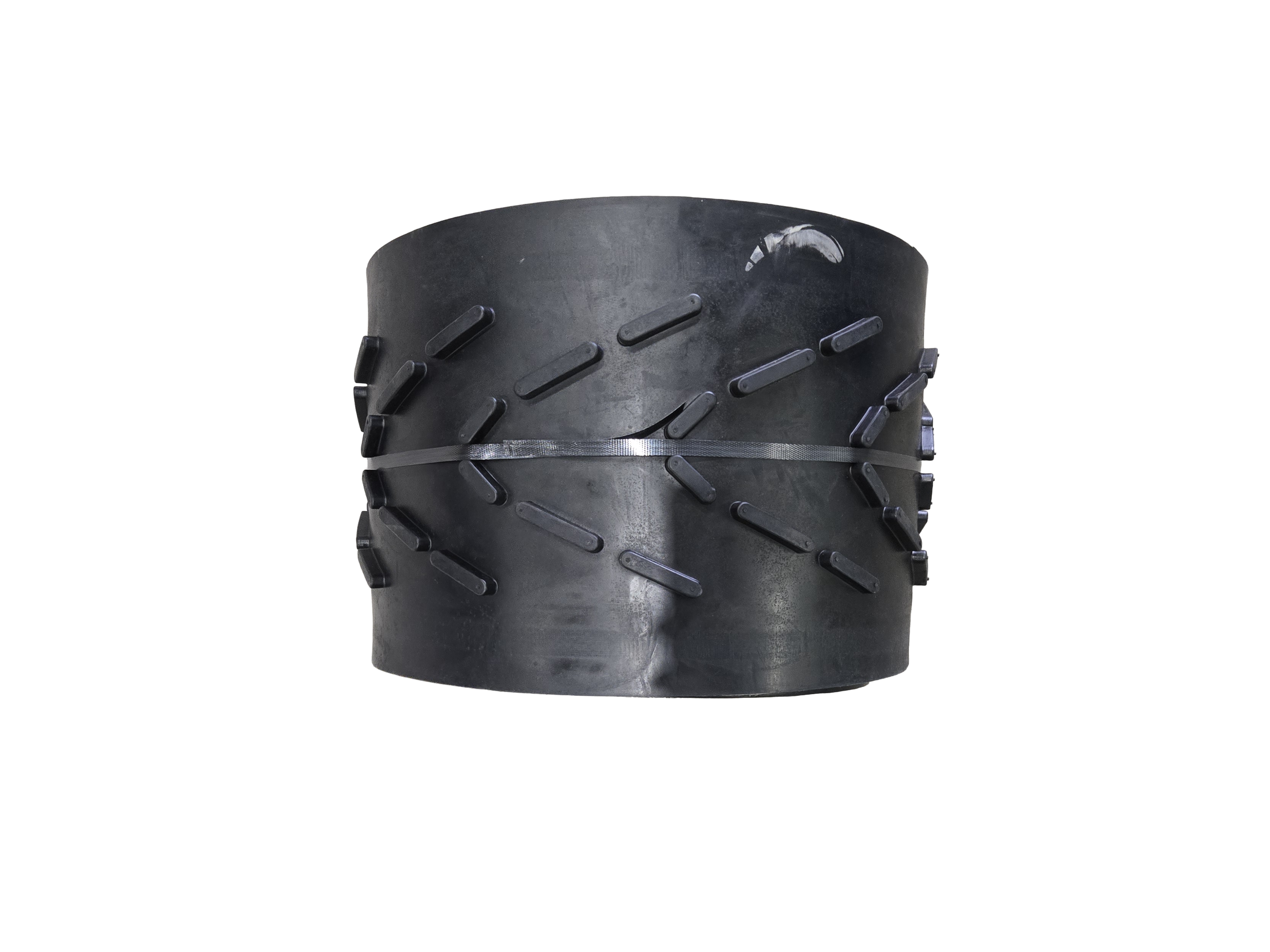 BE074 - Belt Chevron TB - 14 x 38'5", 1/2" High Cleat (Power Cleat)